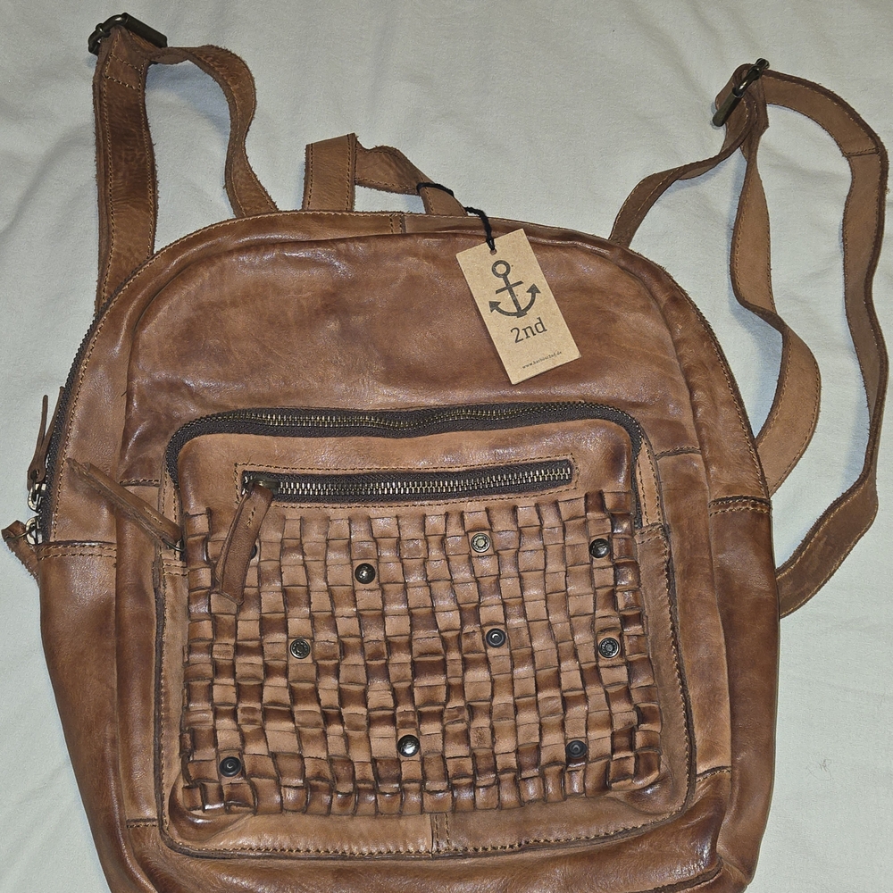Harbour 2Nd,  Genuine Leather Backpack